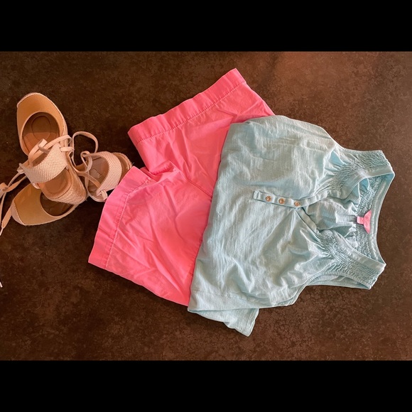Lilly Pulitzer Callahan Shorts GUC Sz 4 - Picture 1 of 4